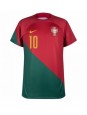 Portugal Bernardo Silva #10 Replika Hemmakläder VM 2022 Kortärmad